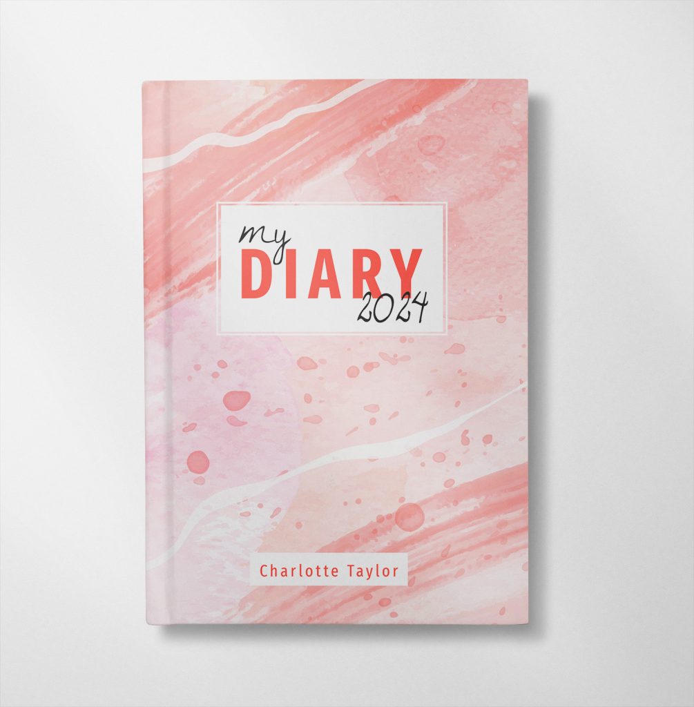 Abstract Personalised Diary
