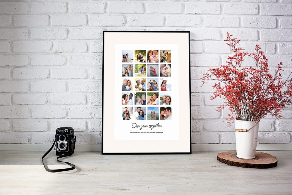 personalised photo frame collage