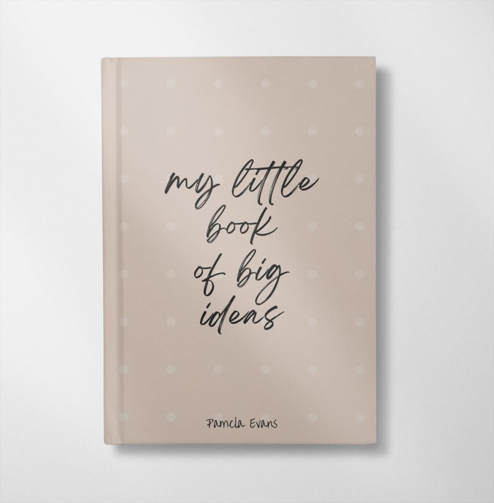 personalised little book of big ideas design notebook