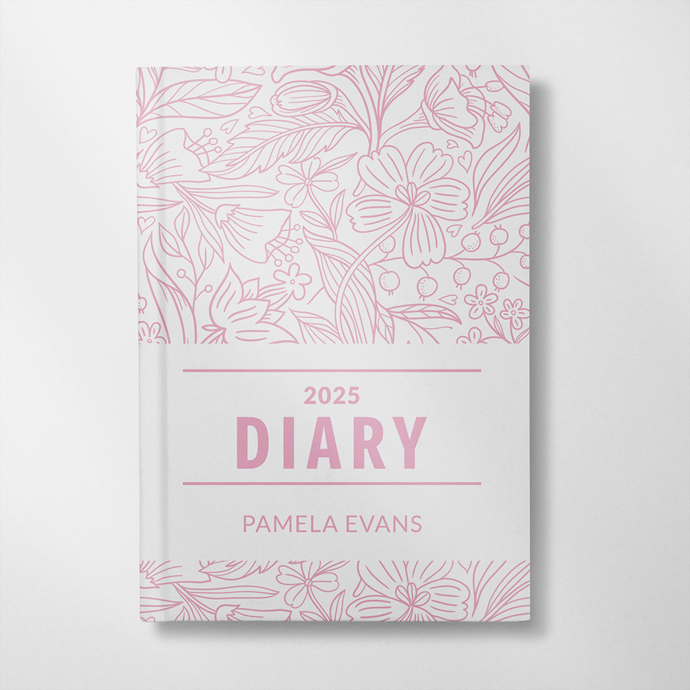 Personalised 2025 Diary