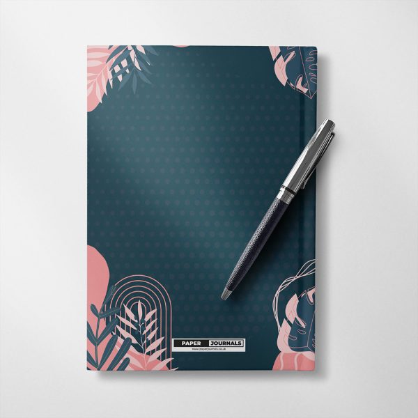 Personalised Blue & Pink Notebook