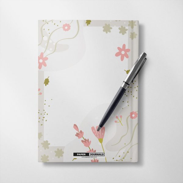 Personalised floral design Notebook