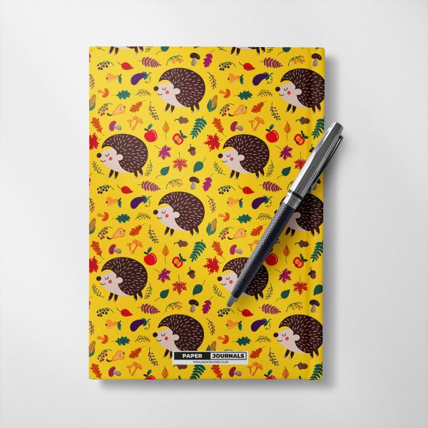 Personalised Hedgehogs design Notebook