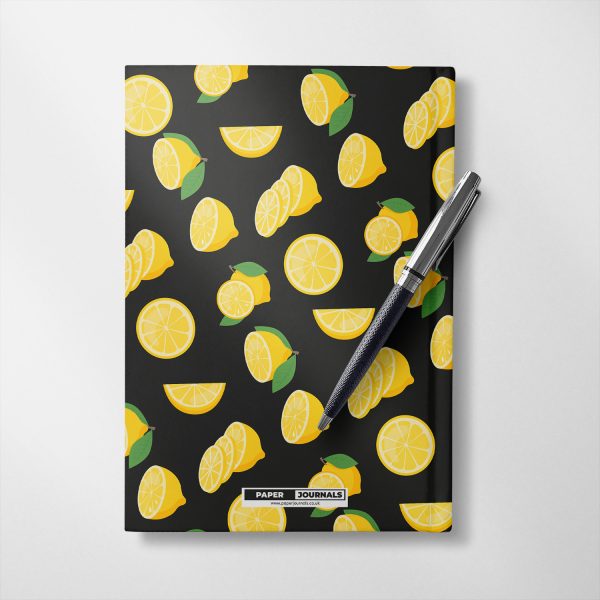 Personalised Lemons design Notebook
