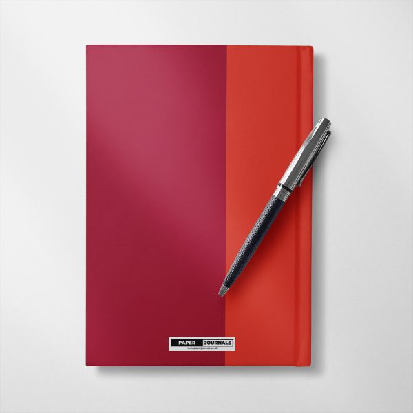 Personalised fiesta and jesta red colours Notebook