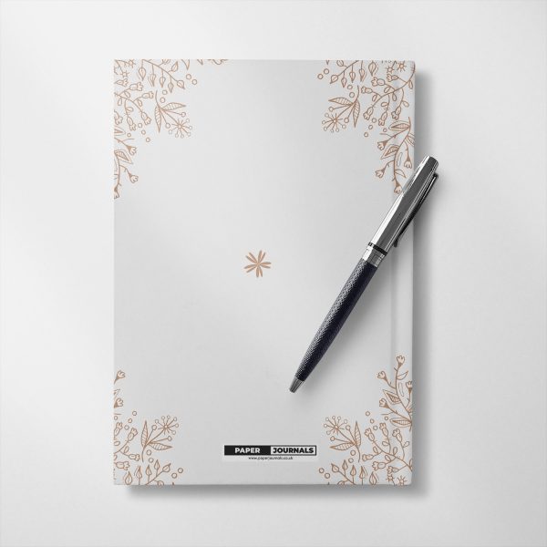 Personalised my thoughts and ideas design Notebook