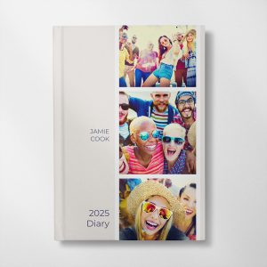 photo upload personalised 2025 diary